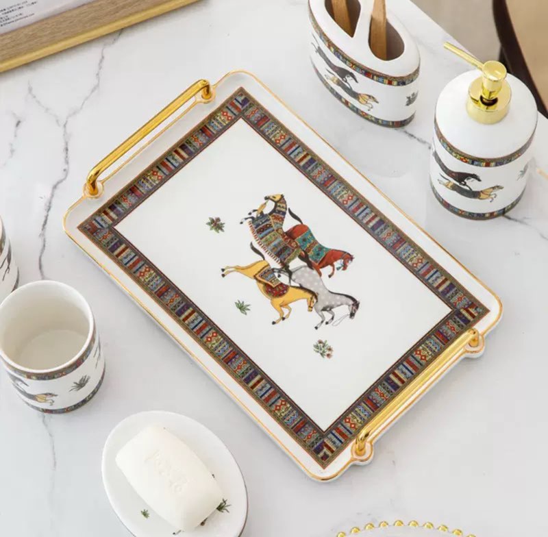 wholesale quality hermes bathroom accessories set model no. 6